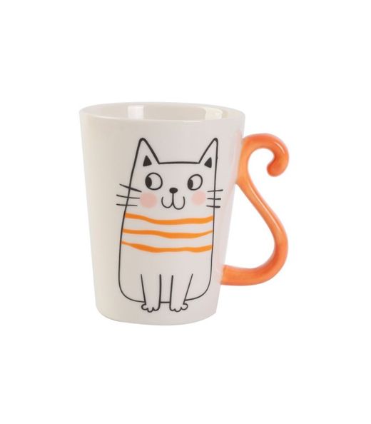Taza Infantil Regalo Gato Naranja ITotal Ideal Regalo