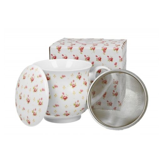 Taza Infusion Retro Eleni Porcelana para Té e Infusion
