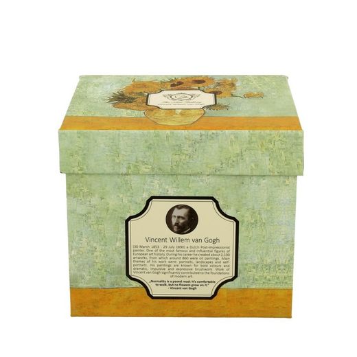 Taza Infusiones Girasoles Van Gogh 43 Cl Porcelana Duo Art Gallery