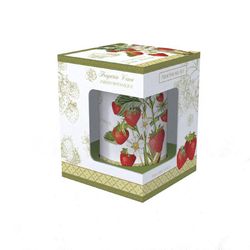 Taza Infusiones Jbos Fresas Con Filtro 30 Cl Porcelana Easy Life
