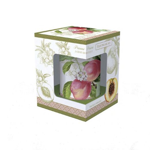 Taza Infusiones Melocot. Con Filtro 30 Cl Porcelana Easy Life