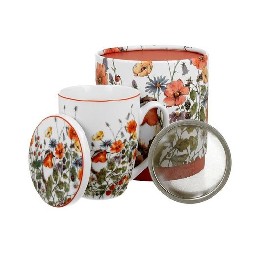 Taza Infusiones Wild Bird Porcelana Duo Art Gallery