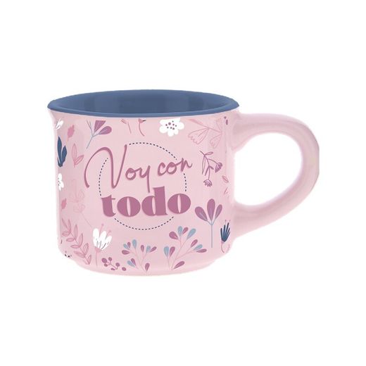 Taza Mini 50 Ml Voy Con Todo Ideal para Regalo
