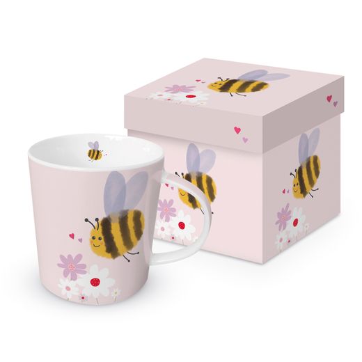 Taza Mug Abejas Caja Regalo PPD