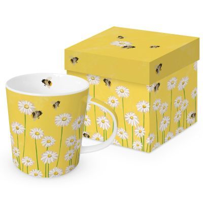 Taza Mug Abejas y Flores PPD Ideal Regalo