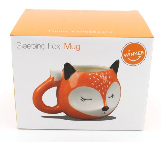 Taza Zorro Durmiendo Ideal Regalo Winkee