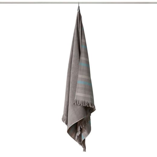 Toalla Playa Arena Gris Risart 86x160