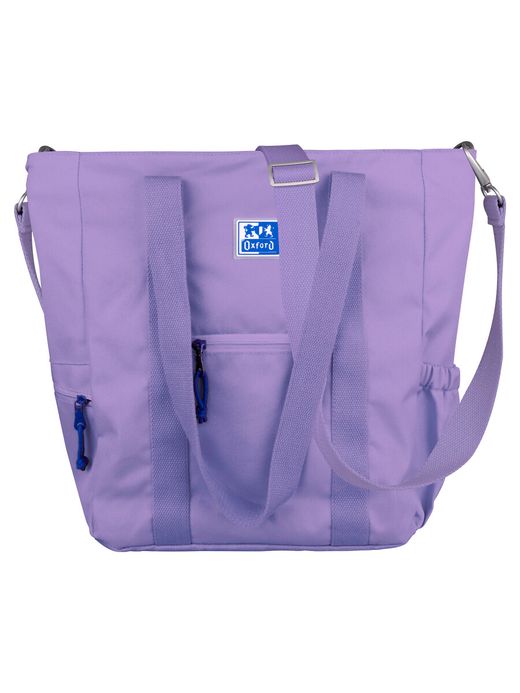 Tote Bag B Trendy Oxford Bag Color Lavanda