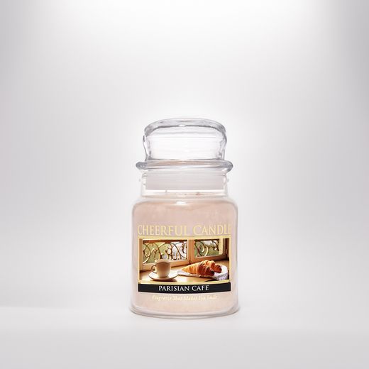 Vela Americana Café Parisino 170 g 30 hrs Cheerful Candle