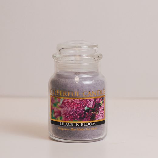 Vela Americana Lila en Flor 170 g 30 hrs Cheerful Candle