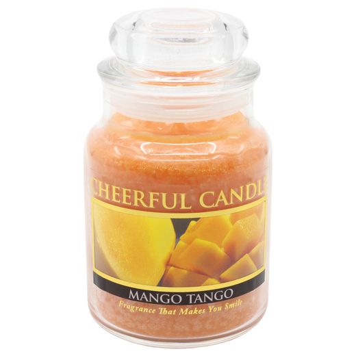 Vela Americana Mango Tropical 170 g 30 hrs Cheerful Candle