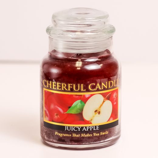 Vela Americana Manzana Jugosa 170 g 30 hrs Cheerful Candle