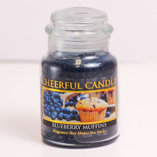 Vela Americana Muffins de Arándanos 170 g 30 hrs Cheerful Candle