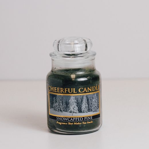 Vela Americana Pino Nevado 170 g 30 hrs Cheerful Candle