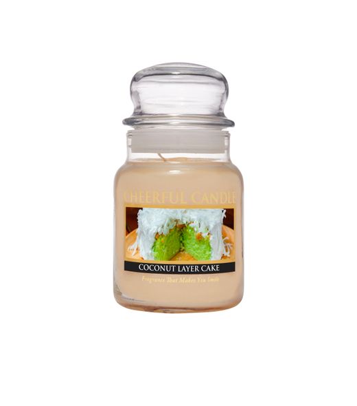 Vela Americana Tarta de Coco 170 g 30 hrs Cheerful Candle