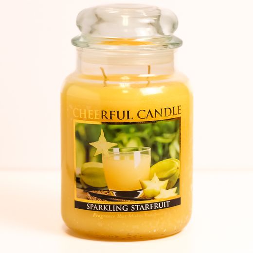 Vela Americana Tarta Lima con Piña y Naranja 680 grs 135 horas Cheerful Candle