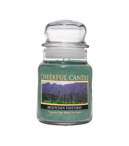 Vela Americana Viñedo de Montaña 170 g 30 hrs Cheerful Candle