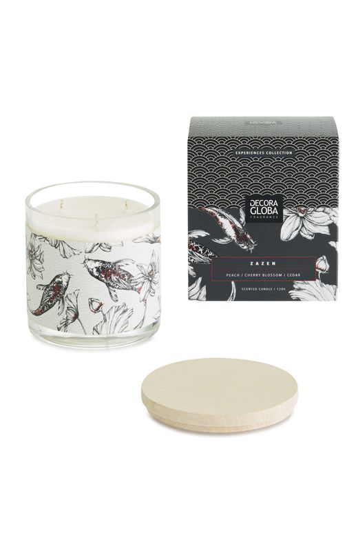 Vela Aromática Grande Zazen 700 grs Decoragloba