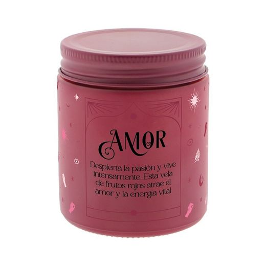 Vela Aromática Red Amor Ideal para Regalo