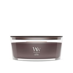 Vela Ellipse Bosque de Iris con mecha de madera WoodWick