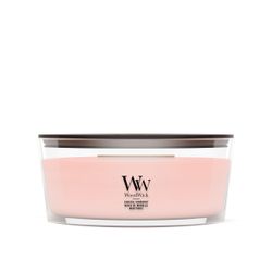 Vela Ellipse Frutos Rojos Costeros con mecha de madera WoodWick