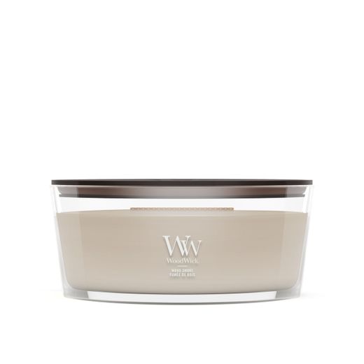 Vela Ellipse Humo de Madera con mecha de madera WoodWick
