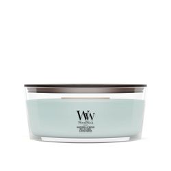 Vela Ellipse Madera de Salvia y Hierba Marina con mecha de madera WoodWick