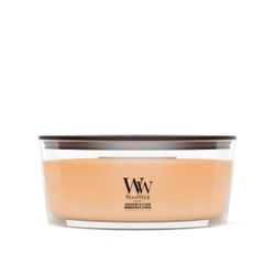Vela Ellipse Mandarina y Cidra con mecha de madera WoodWick