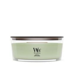 Vela Ellipse Matcha Cítrico con mecha de madera WoodWick