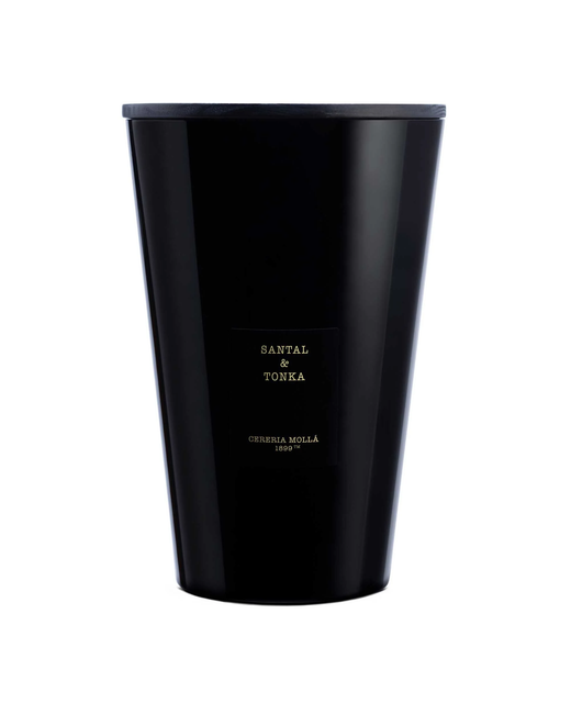 Vela Gigante 3XL Sándalo & Tonka 7 kg 7 mechas Cerería Mollá 400 horas