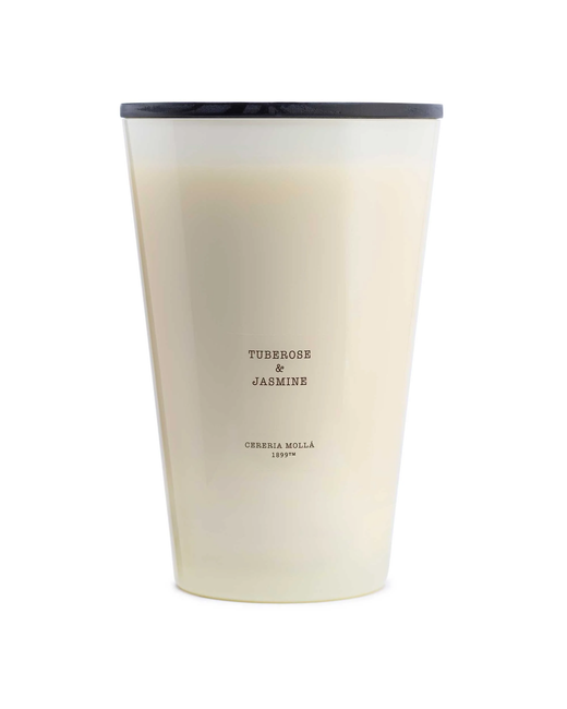 Vela Gigante 3XL Tuberose & Jazmín 7 kg 7 mechas Cerería Mollá 400 horas