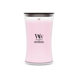 Vela Grande Hourglass Flor de Cerezo y Vainilla con mecha de madera WoodWick