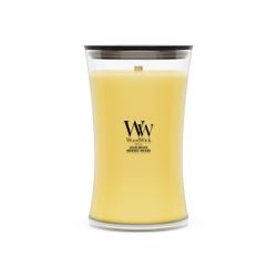Vela Grande Hourglass Orquídea Solar con mecha de madera WoodWick