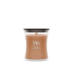 Vela Mediana Hourglass Avellana Tostada con mecha de madera WoodWick