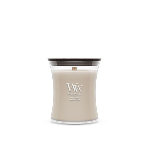 Vela Mediana Hourglass Humo de Madera con mecha de madera WoodWick