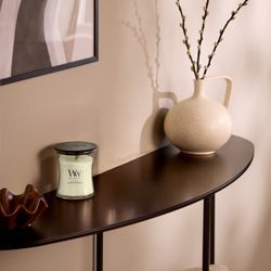 Vela Mediana Hourglass Pomelo Exuberante con mecha de madera WoodWick