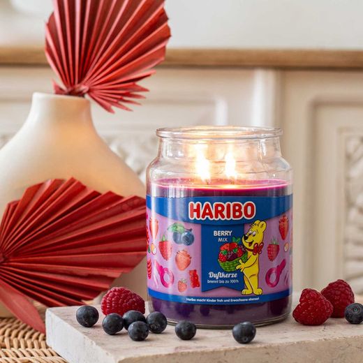 Vela Perfumada Haribo Berry Mix 510 grs