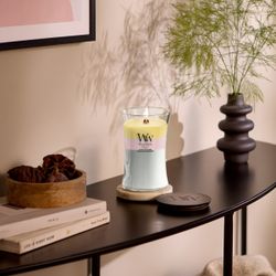 Vela Trilogy Grande Flores en Flor con mecha de madera WoodWick