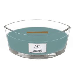 Vela Woodwick Ellipse Grande Evergreen Cashmere Mecha de Madera