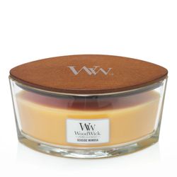 Vela Woodwick Ellipse Grande Seaside Mimosa Mecha de Madera